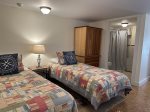 Two Twin Bedroom with Ensuite 3/4 shower- Basement Level
